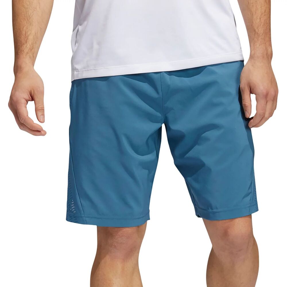 Adidas Vintage Rare Mens Blue Axis Woven Shorts Nylon Small